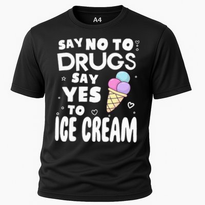 Red Ribbon Squad Week Say No To Say Yes To ICE CREAM Performance Shirt
