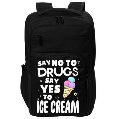 Red Ribbon Squad Week Say No To Say Yes To ICE CREAM Impact Tech Backpack