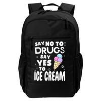 Red Ribbon Squad Week Say No To Say Yes To ICE CREAM Backpack