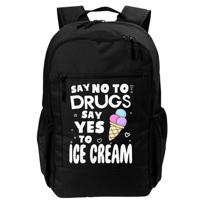 Red Ribbon Squad Week Say No To Say Yes To ICE CREAM Backpack