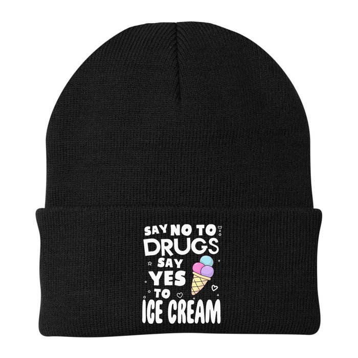 Red Ribbon Squad Week Say No To Say Yes To ICE CREAM Beanie
