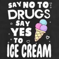 Red Ribbon Squad Week Say No To Say Yes To ICE CREAM Hat