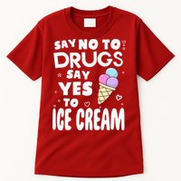 Red Ribbon Squad Week Say No To Say Yes To ICE CREAM Tall T-Shirt