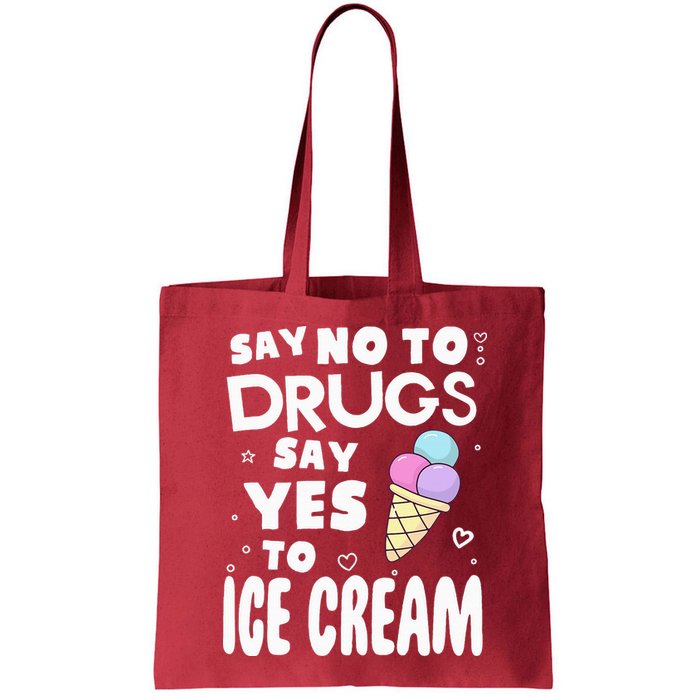 Red Ribbon Squad Week Say No To Say Yes To ICE CREAM Bag
