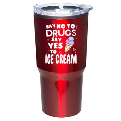 Red Ribbon Squad Week Say No To Say Yes To ICE CREAM Tumbler