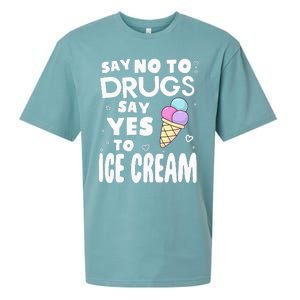 Red Ribbon Squad Week Say No To Say Yes To ICE CREAM Sueded Cloud Jersey T-Shirt