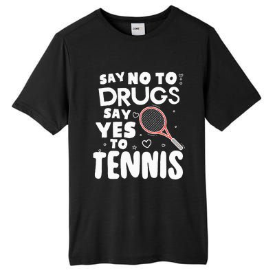 Red Ribbon Squad Week Say No To Say Yes To Tennis Tall Fusion ChromaSoft Performance T-Shirt