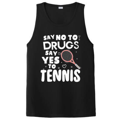 Red Ribbon Squad Week Say No To Say Yes To Tennis PosiCharge Competitor Tank