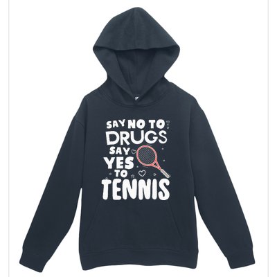 Red Ribbon Squad Week Say No To Say Yes To Tennis Urban Pullover Hoodie