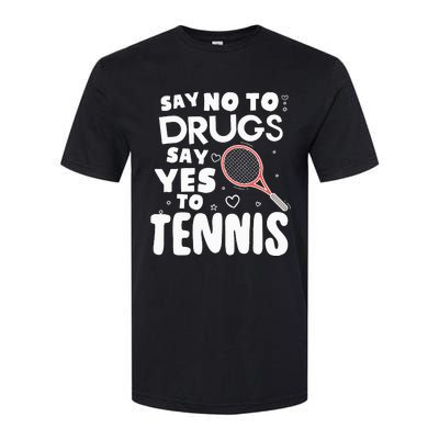 Red Ribbon Squad Week Say No To Say Yes To Tennis Softstyle CVC T-Shirt