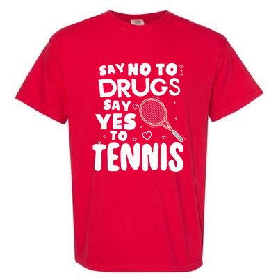 Red Ribbon Squad Week Say No To Say Yes To Tennis Garment-Dyed Heavyweight T-Shirt