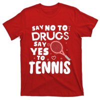 Red Ribbon Squad Week Say No To Say Yes To Tennis T-Shirt