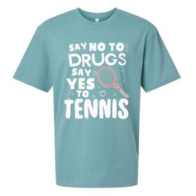 Red Ribbon Squad Week Say No To Say Yes To Tennis Sueded Cloud Jersey T-Shirt