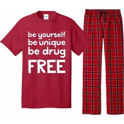 Red Ribbon Squad Week Say No To Say Yes Be Yourself Unique Pajama Set