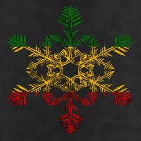 Rasta Reggae Snowflake Xmas Rasta Christmas Rastafari Roots Meaningful Gift 11oz C Handle Ceramic Mug