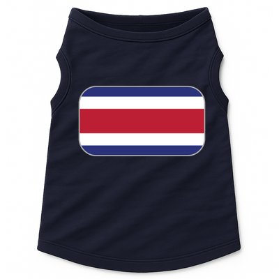 Rosta Rica Soccer Team 2022 World Cup Costa Rican Flag Doggie Tank