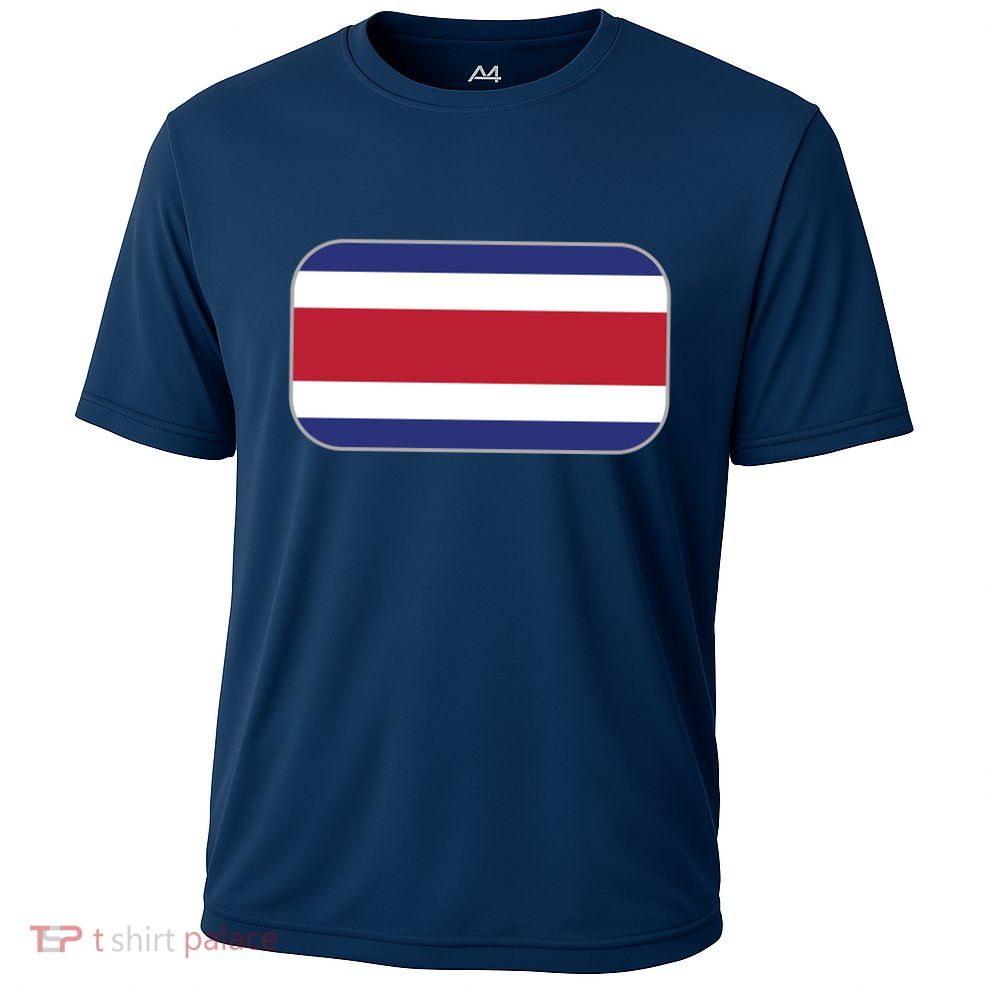 Rosta Rica Soccer Team 2022 World Cup Costa Rican Flag Performance Shirt