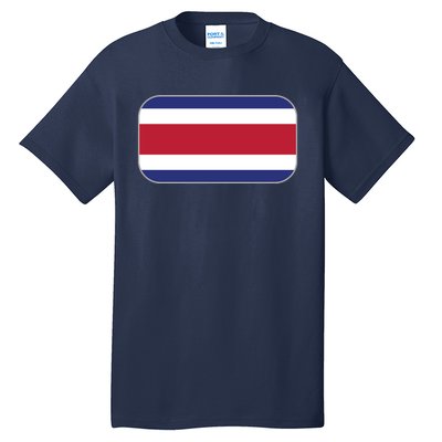 Rosta Rica Soccer Team 2022 World Cup Costa Rican Flag Tall T-Shirt