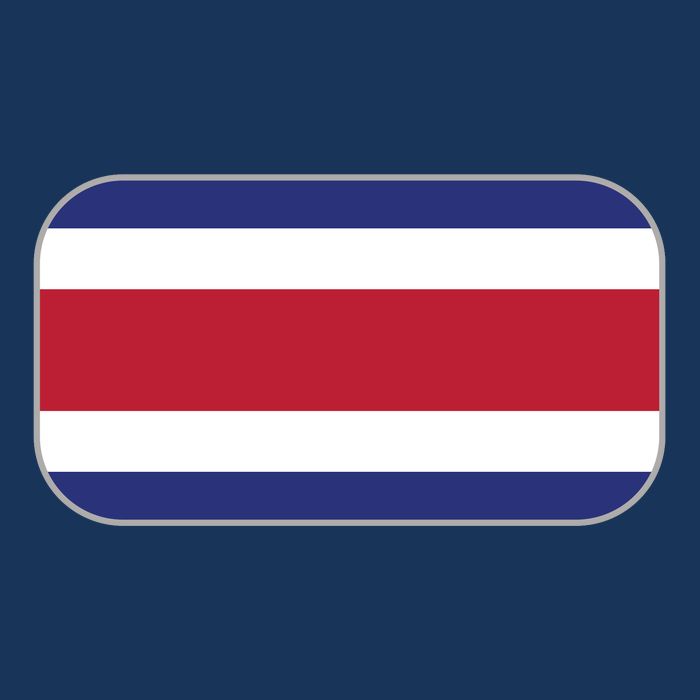 Rosta Rica Soccer Team 2022 World Cup Costa Rican Flag V-Neck T-Shirt