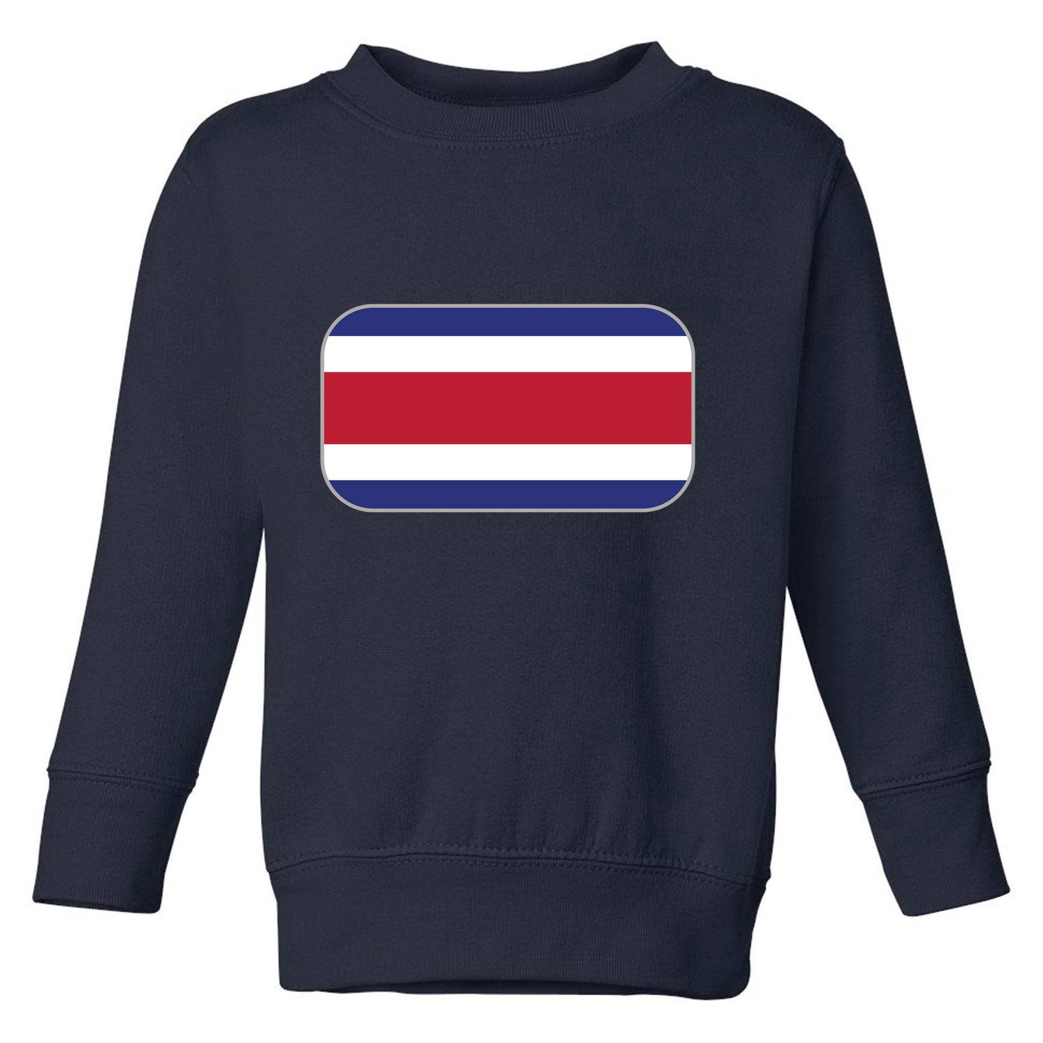 Rosta Rica Soccer Team 2022 World Cup Costa Rican Flag Toddler Sweatshirt