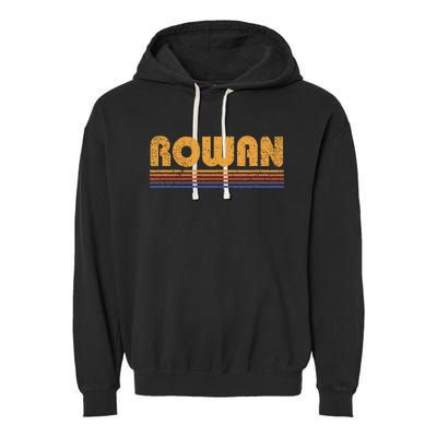 Rowan Retro Style Vintage Garment-Dyed Fleece Hoodie