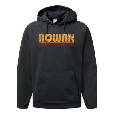 Rowan Retro Style Vintage Performance Fleece Hoodie