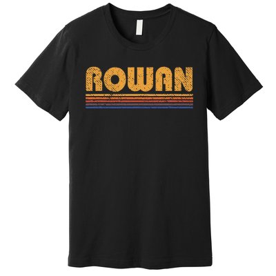 Rowan Retro Style Vintage Premium T-Shirt