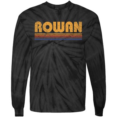 Rowan Retro Style Vintage Tie-Dye Long Sleeve Shirt