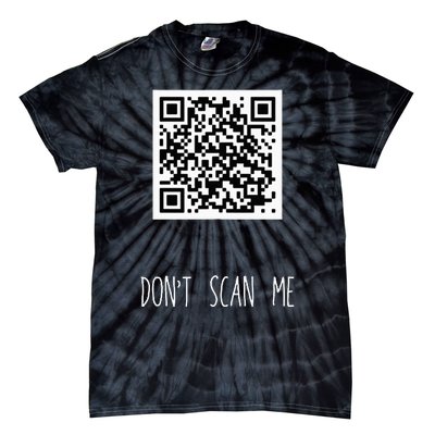 Rick Roll Small Qr Scan Code Funny Joke Tie-Dye T-Shirt