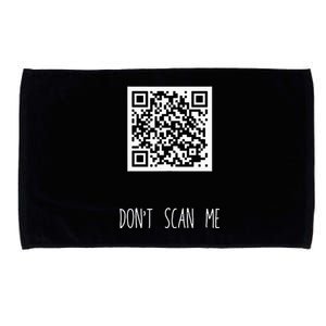 Rick Roll Small Qr Scan Code Funny Joke Microfiber Hand Towel