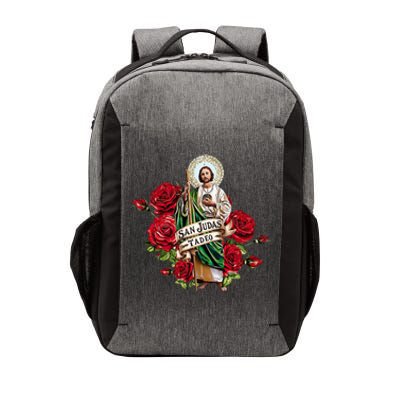 Red Roses San Judas Tadeo Con Bandera De MéXico Vector Backpack