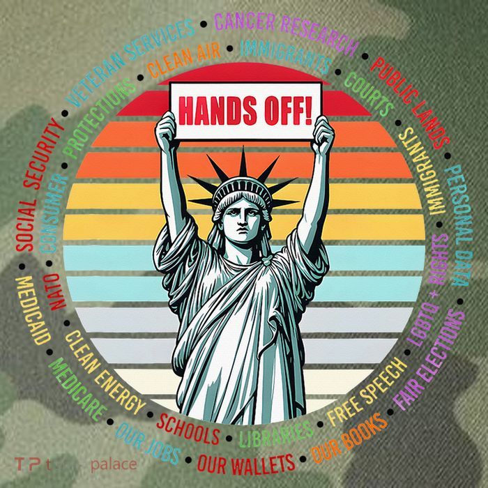 Resist Resistance Statue Of Liberty Hands Off Protest Legacy Tie Dye Trucker Hat