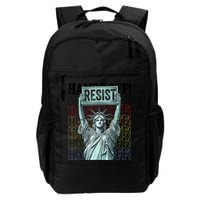 Resist Resistance Statue Of Liberty Hands Off Protest   Backpack