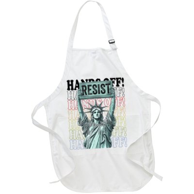 Resist Resistance Statue Of Liberty Hands Off Protest   Apron