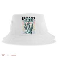 Resist Resistance Statue Of Liberty Hands Off Protest   Sustainable Bucket Hat