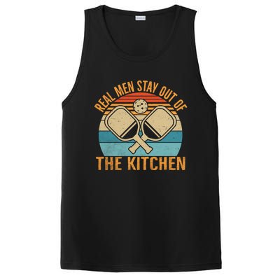 Retro Real Stay Out Of The Kitchen Funny Pickleball Gift PosiCharge Competitor Tank