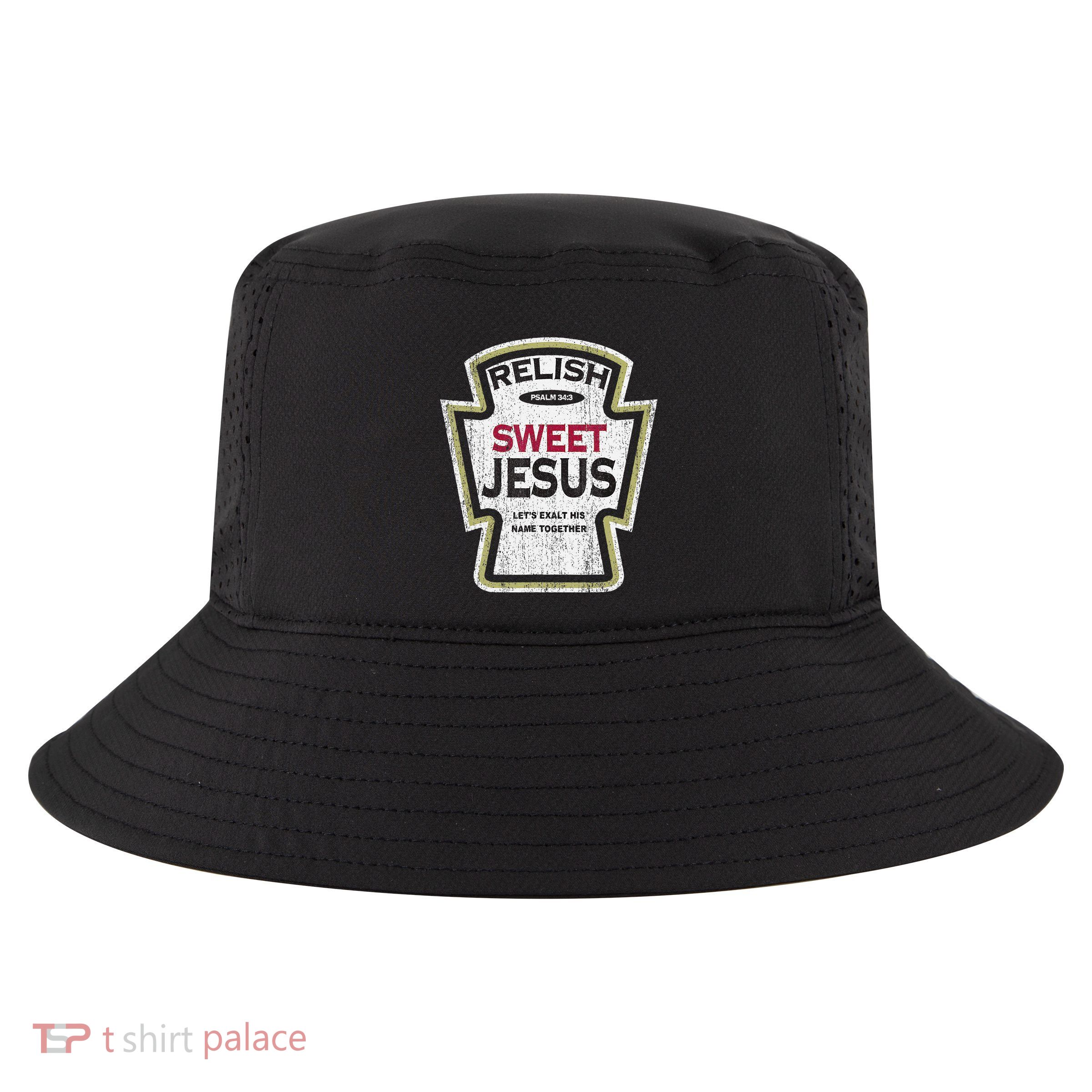 Retro Relish Sweet Jesus Cool Comfort Performance Bucket Hat