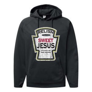 Retro Relish Sweet Jesus Performance Fleece Hoodie