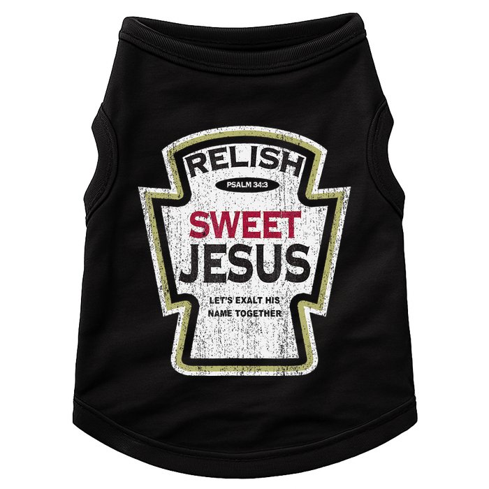 Retro Relish Sweet Jesus Doggie Tank