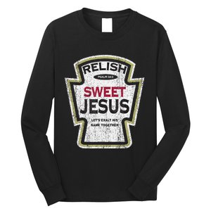 Retro Relish Sweet Jesus Long Sleeve Shirt