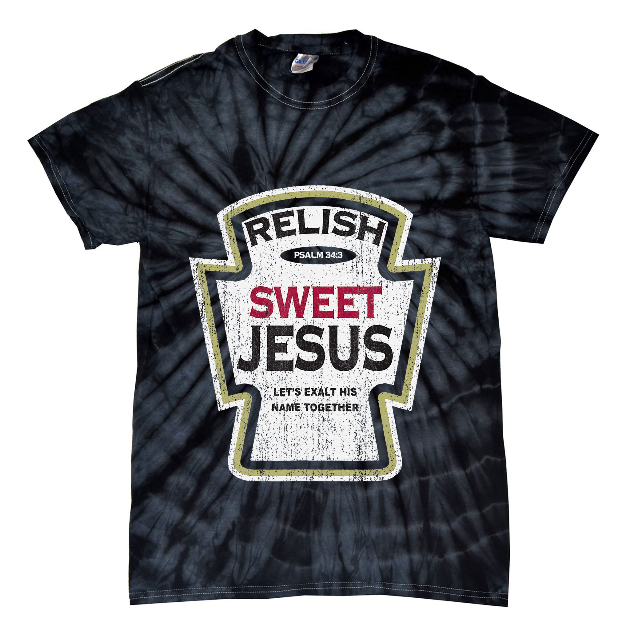 Retro Relish Sweet Jesus Tie-Dye T-Shirt