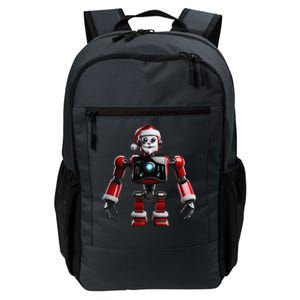 Realistic Robotic Santa Robot Christmas Xmas Lover Daily Commute Backpack