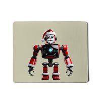 Realistic Robotic Santa Robot Christmas Xmas Lover Mousepad