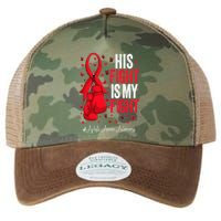 Red Ribbon Survivor Fighter Aplastic Anemia Awareness Legacy Tie Dye Trucker Hat