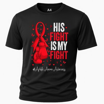 Red Ribbon Survivor Fighter Aplastic Anemia Awareness Performance Shirt