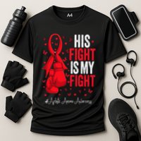 Red Ribbon Survivor Fighter Aplastic Anemia Awareness Performance Shirt
