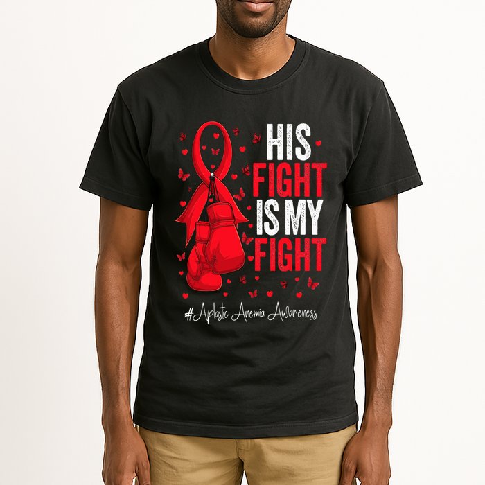 Red Ribbon Survivor Fighter Aplastic Anemia Awareness Tall T-Shirt