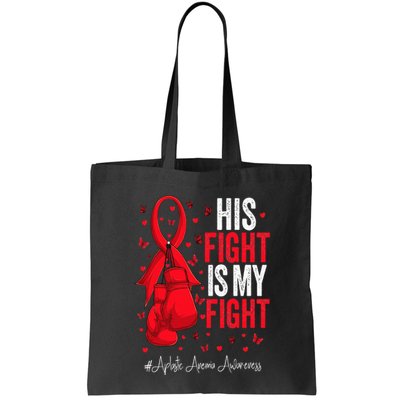 Red Ribbon Survivor Fighter Aplastic Anemia Awareness Bag