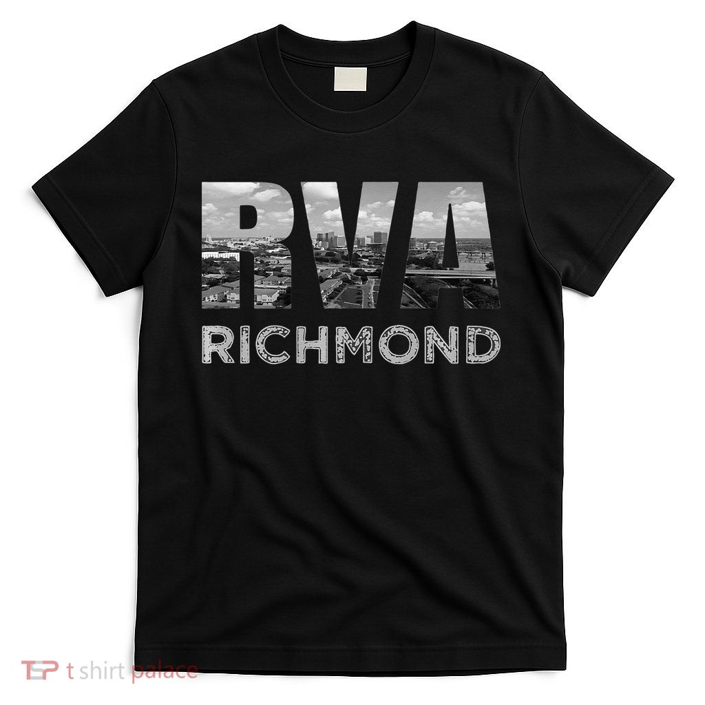 RVA Richmond Skyline Commonwealth Virginia Local Souvenir T-Shirt