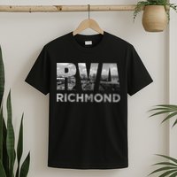 RVA Richmond Skyline Commonwealth Virginia Local Souvenir T-Shirt